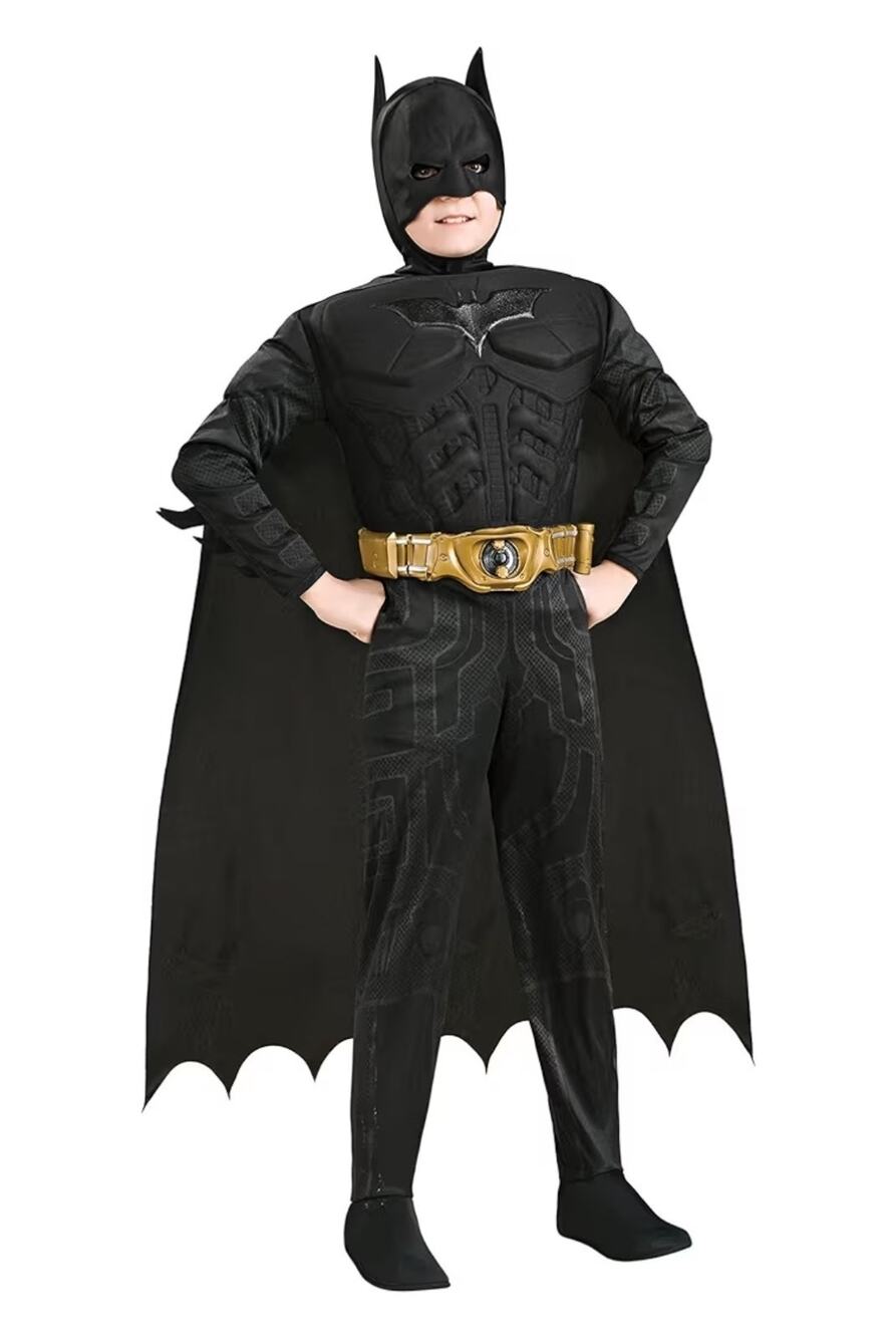 DC Batman The Dark Knight Rises: Batman Halloween Costume Rubies Boy's L 10-12 - Picture 1 of 9